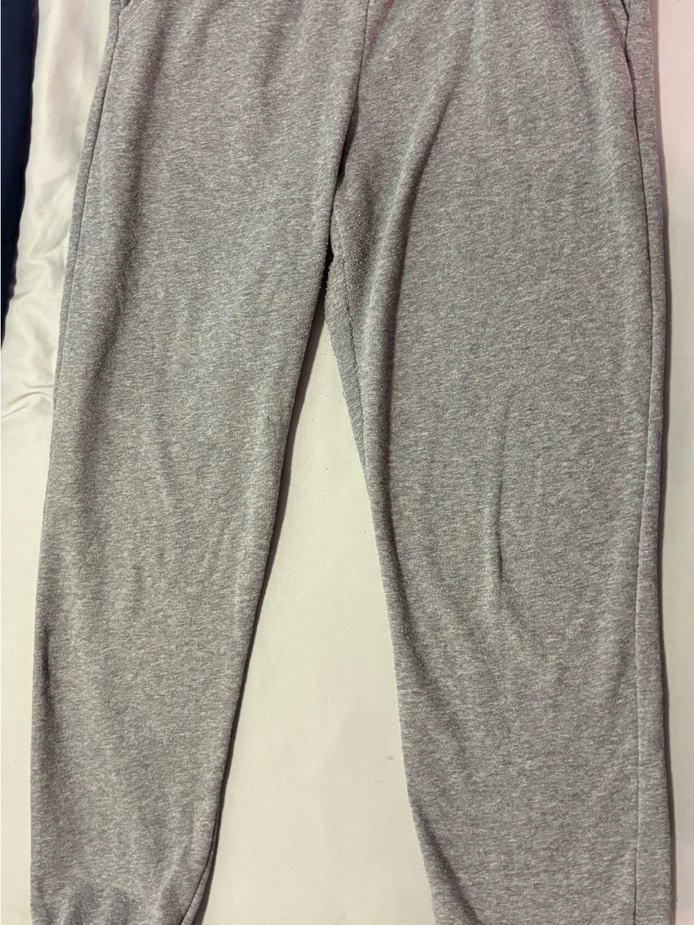 True & Co. Heather Gray Sherpa-Lined Loungewear